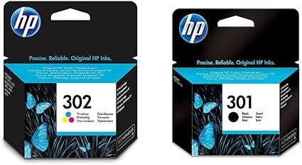 HP 302 - Cartuchos de Tinta Negro y Tri-color, Pack de 2 : Amazon.es:  Informática
