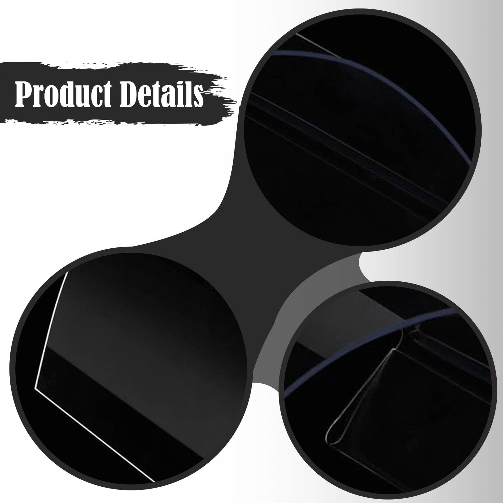Colcolo Lot de 30 porte-étiquettes amovibles pour étagères, présentoirs, étagères transparentes, pour bibliothèques, magasins, salles de classe, écoles