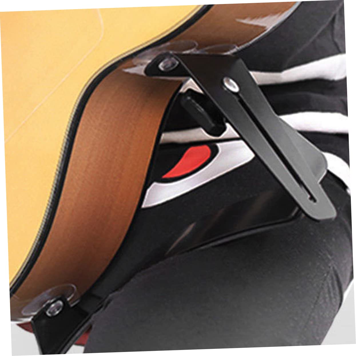 jojofuny Cuscino Per Chitarra Sgabello Per Chitarra Supporto Per Chitarra Supporto Per Le Gambe Della Chitarra Poggia Chitarra Liuto In Grembo Alluminio. Gomma Da Cancellare Bambino Sedia