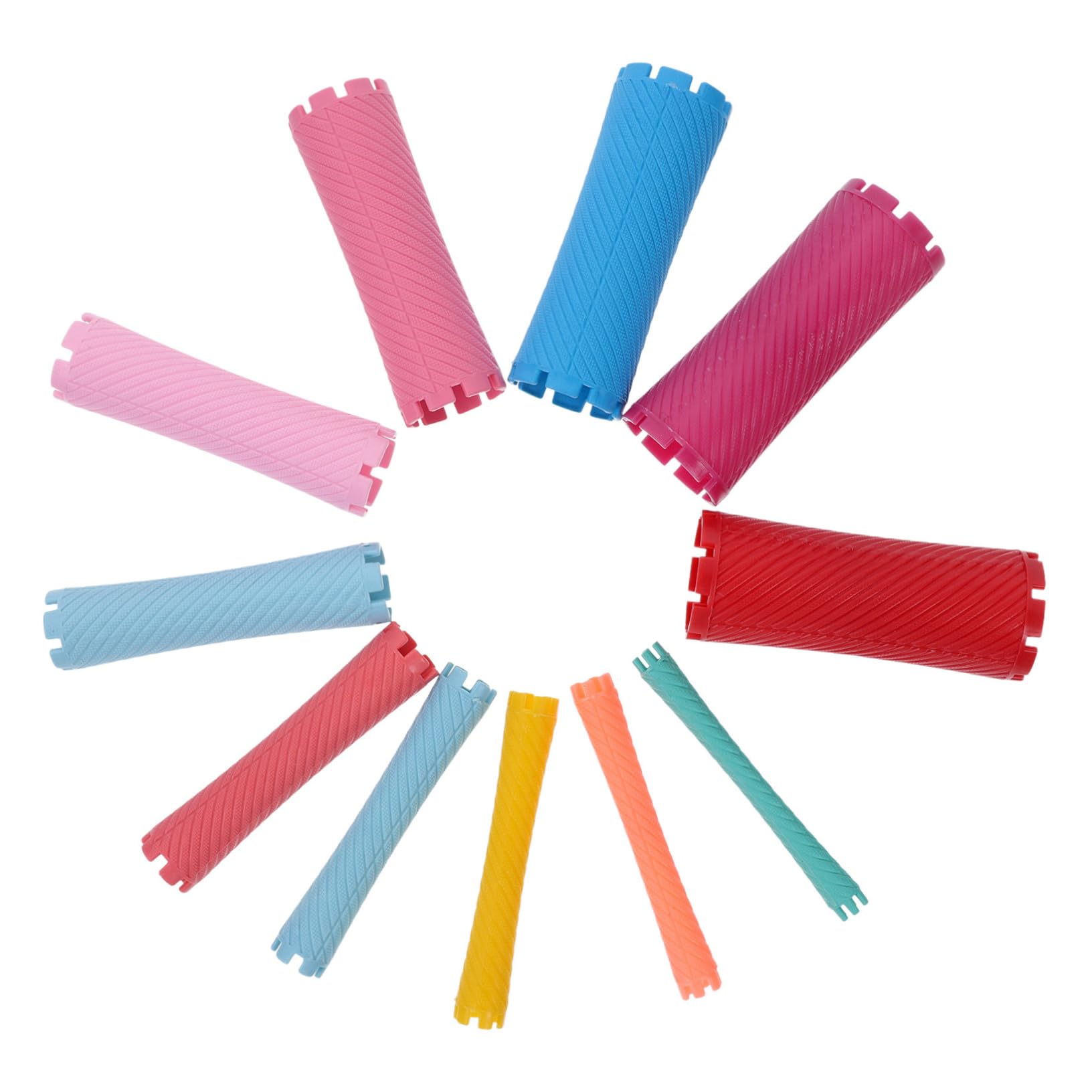 BELLIFFY Hair Curlers Self Grip Perm Set 100pcs Perm Rods for Long Hair for Women