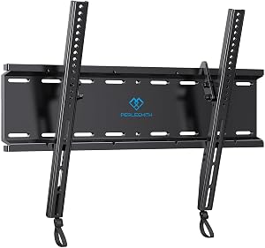 PERLESMITH Tilting TV Wall Mount Bracket Low Profile for Most 23-60 inch LED LCD OLED Plasma Flat Screen