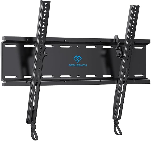 PERLESMITH Tilting TV Wall Mount Bracket Low Profile for Most 23-60 inch LED LCD OLED Plasma Flat Screen