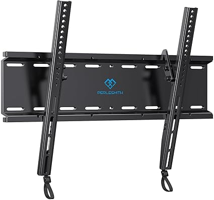PERLESMITH Tilting TV Wall Mount Bracket Low Profile for Most 23-60 inch LED LCD OLED, Plasma Flat S...