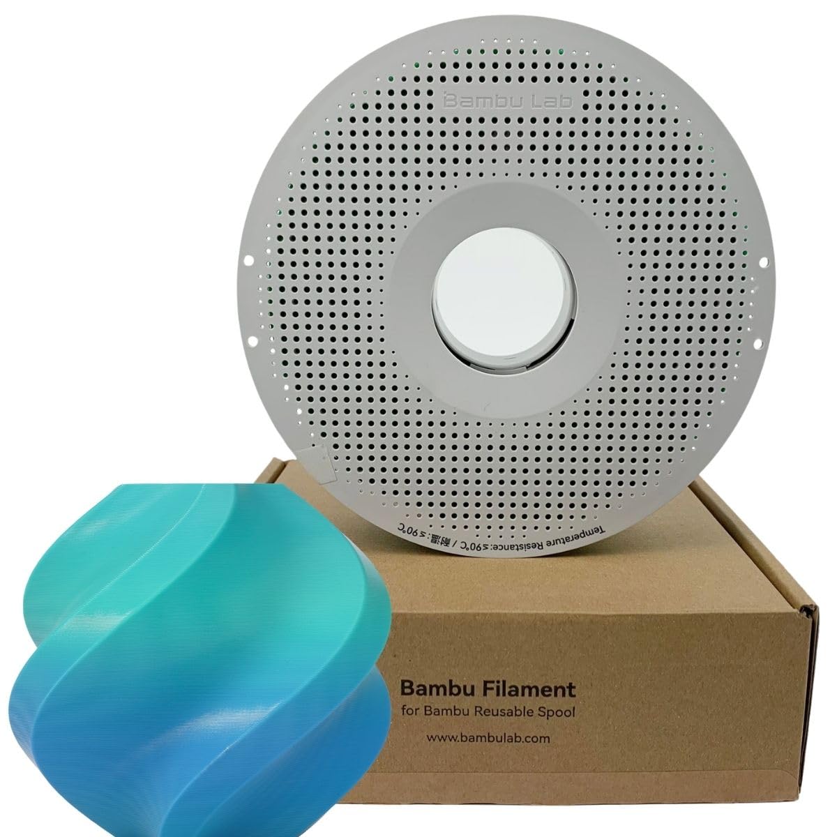 Bambu Lab PLA Gradient Ocean to Meadow 1.75mm, 1KG