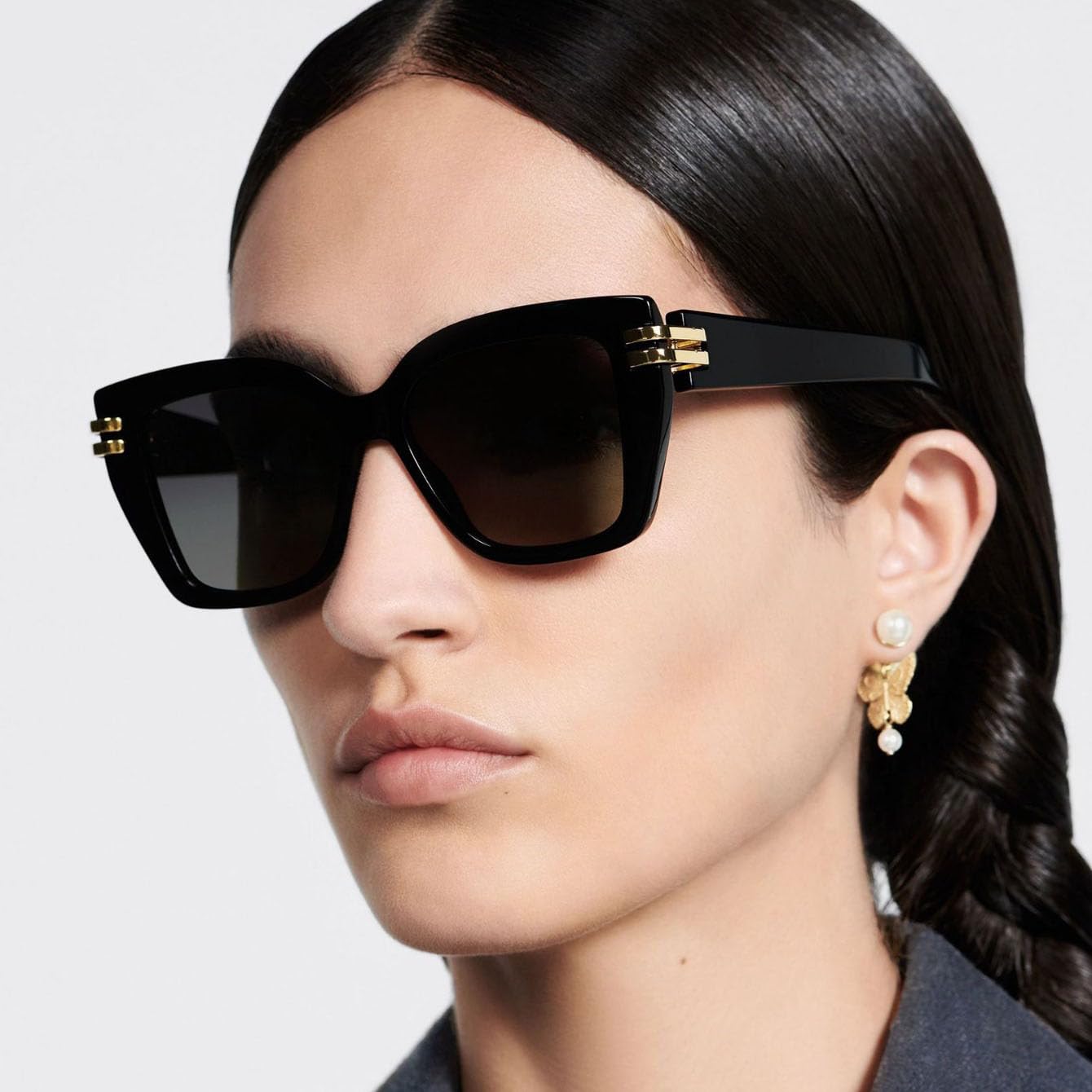 Gafas de sol clásicas de lujo vintage para mujer y hombre, estilo punk, remache, sexy, Uv400