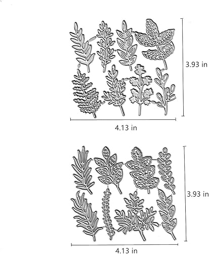 Miniatura 2 de 16 troqueles de corte de hojas, diseño de flores de verano, hojas de otoño, plantillas de metal en relieve para tarjetas, álbumes de recortes y