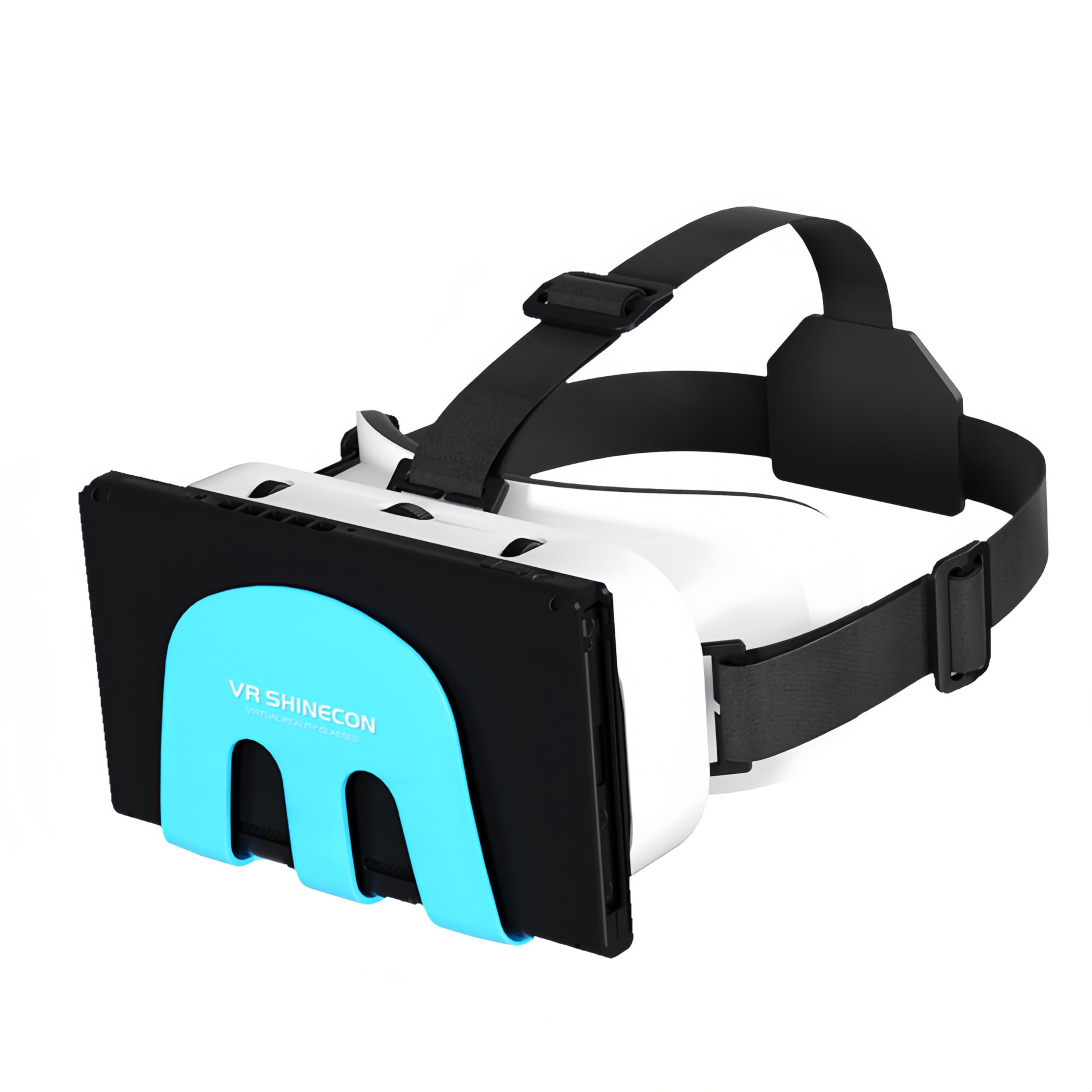 Casque Switch VR, Casques de Lunettes 3D, Ensemble de Lunettes VR Universel avec Lentilles HD Réglables pour Switch Switch OLED