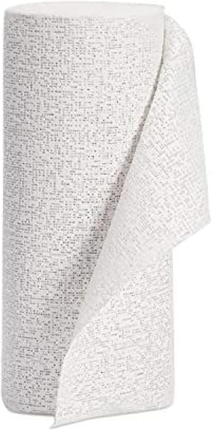 Bright Creations Plaster Cloth Rolls - Paper Mache & Mask Making - Belly Casting & Plaster Gauze Rolls - Sculpting Projects & Molding Cloth - 12 in x 50 Ft, White