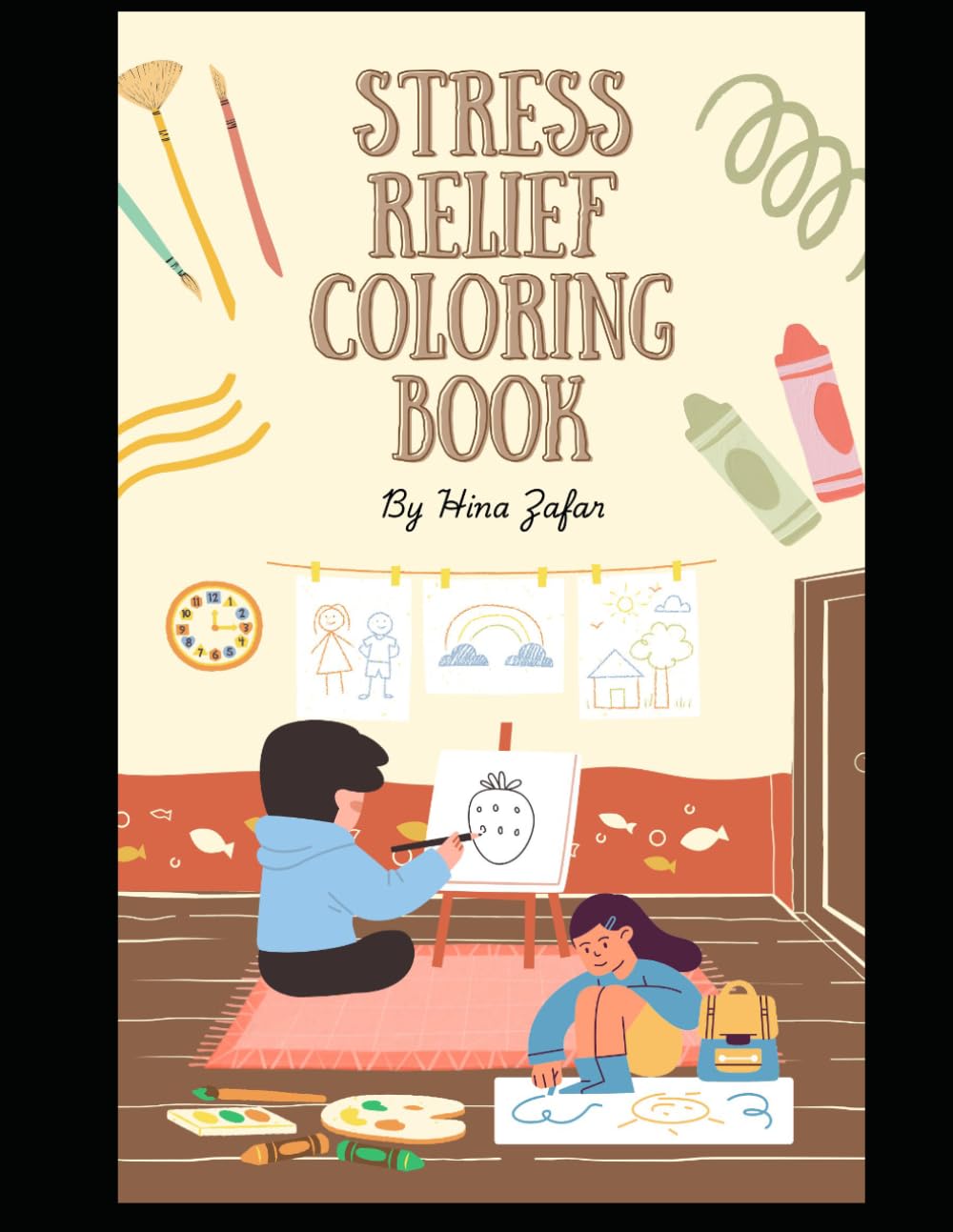 Stress Relief Coloring Book