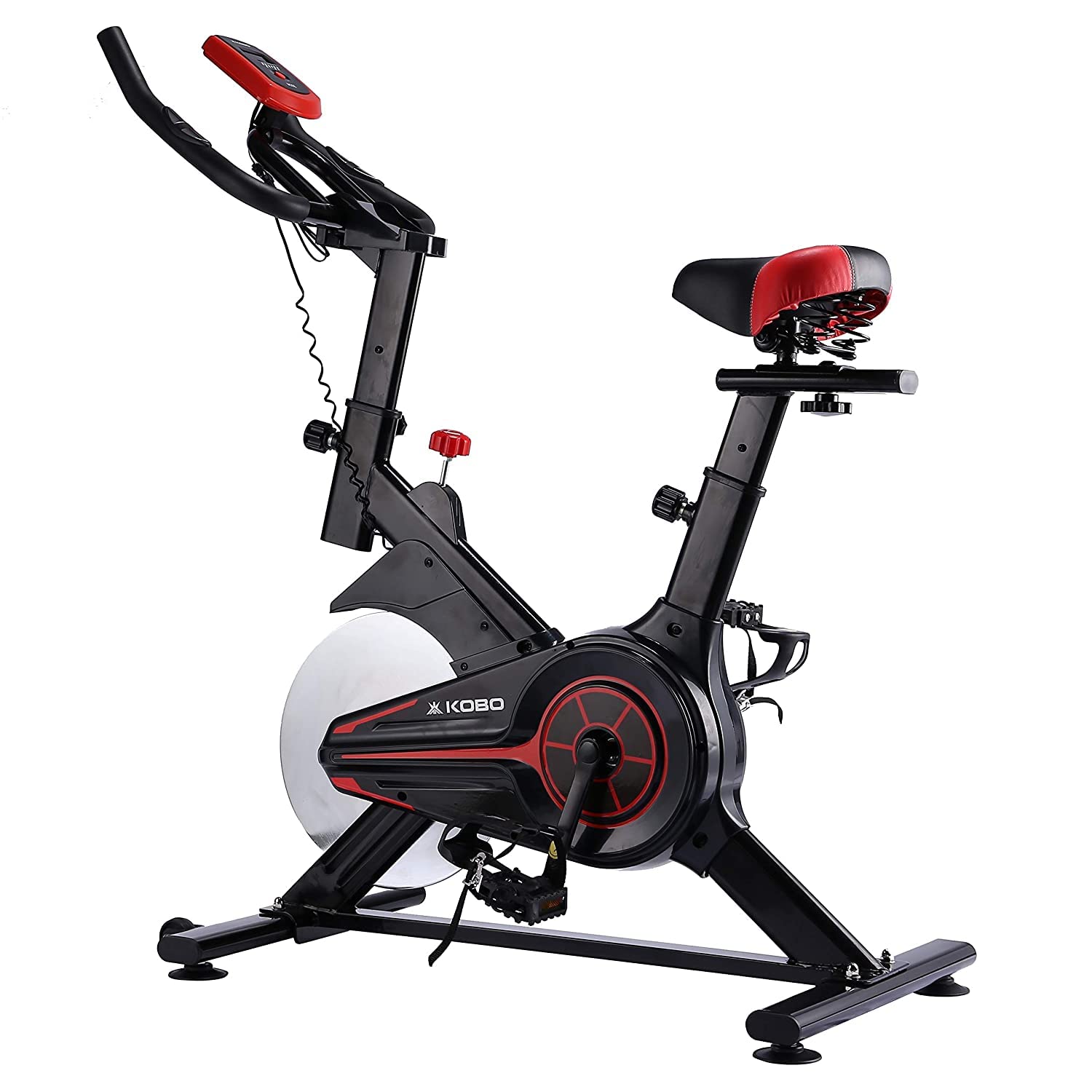 Kobo SB-2 Steel Exercise Spin Bike (Black)-image-33
