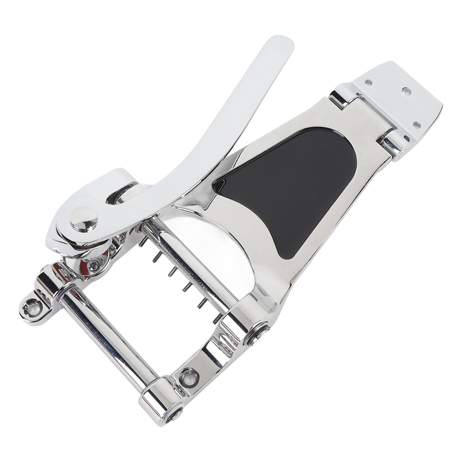 Mostek Gitarowy Tremolo, Ze Stopu Cynku z Regulowaną Wysokością do Gitar Elektrycznych Hollow Body Takich Jak ES355 (SILVER)