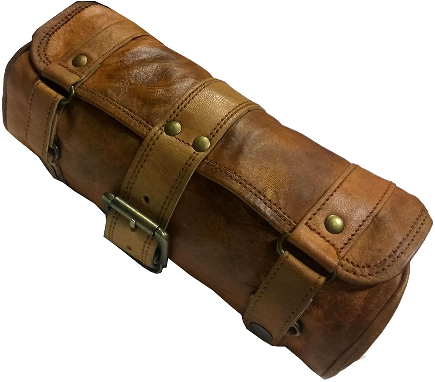 Sacoche Sangle Cadre Sacoche Vélo Cuir Gusti Jan U. - Style Vintage Marron équipement Cycliste