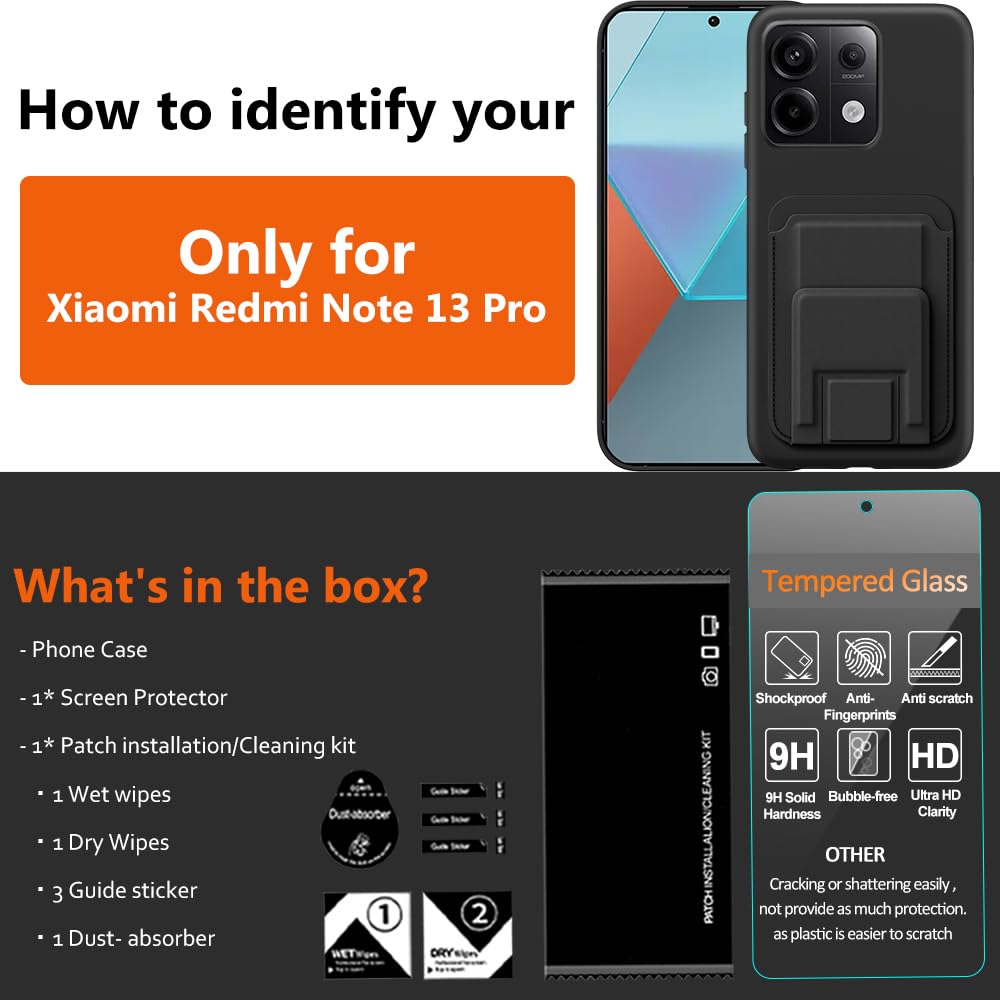 Amazon.com: Pusiikeer Compatible for Xiaomi Redmi Note 13 Pro 5G