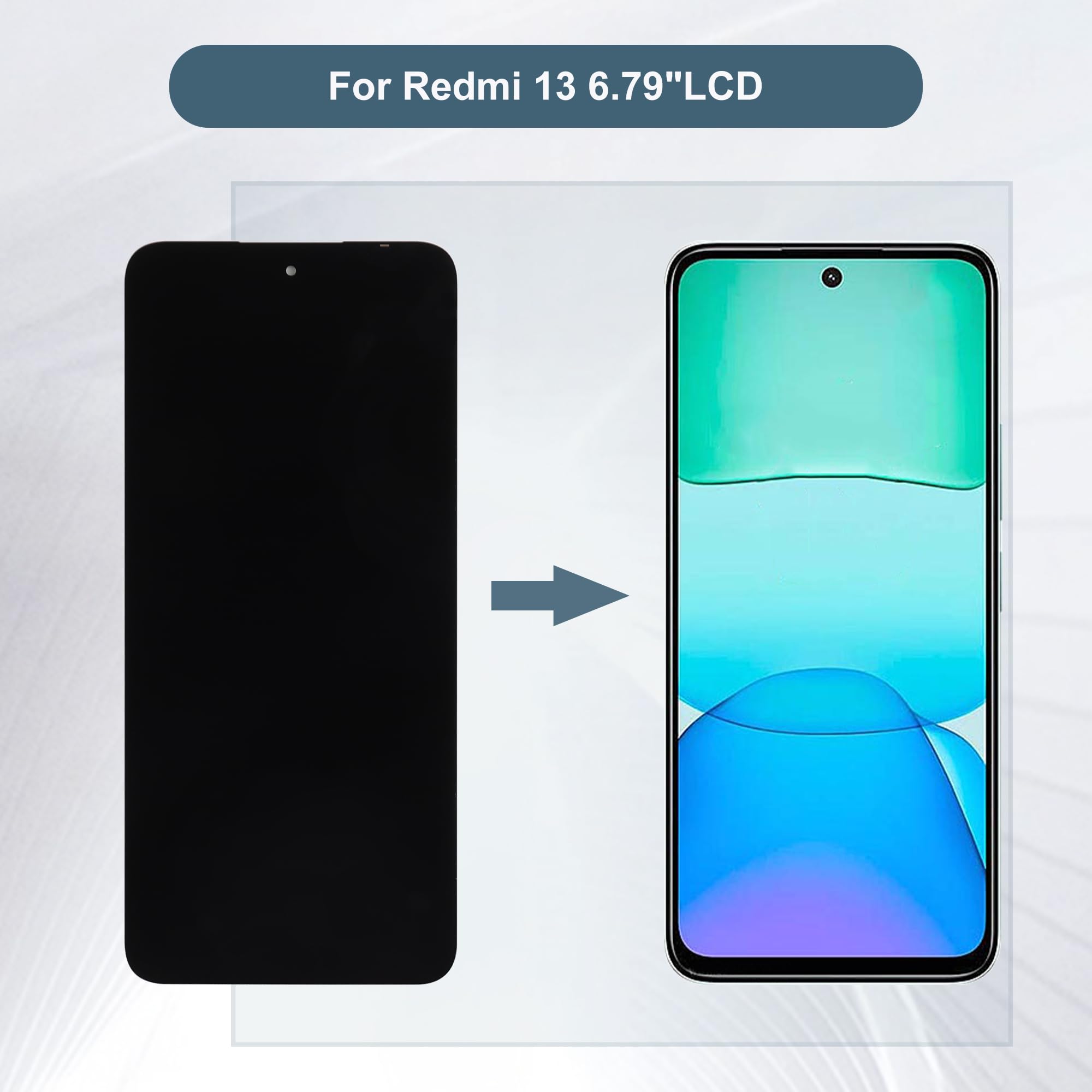BORYA Funda Para Xiaomi Redmi 15C 4G – Antigolpes Militar Con Soporte Magnético Y Cámara Deslizante, Negro