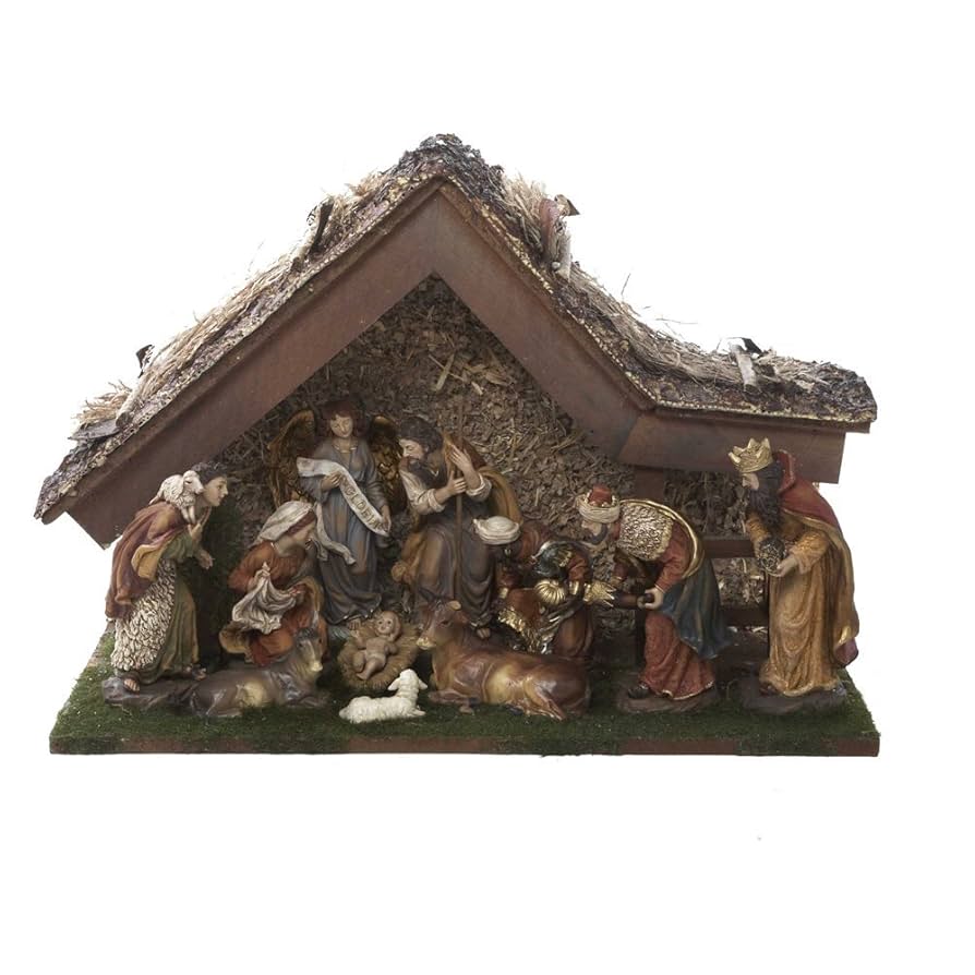 ABC・オブ・デス('12米) Amazon.com: Kurt Adler 12-Inch Nativity Set with Stable and