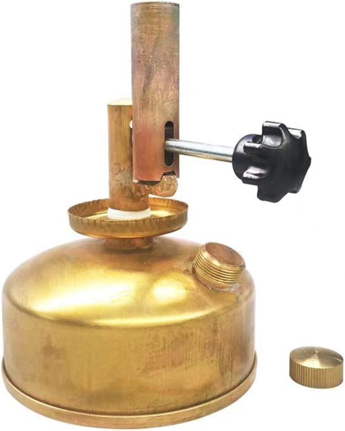 Stainless Steel Lab Alcoholic Lamp Adjustable Flame Classroom Teaching Tool for School Labs and Teaching Demonstration