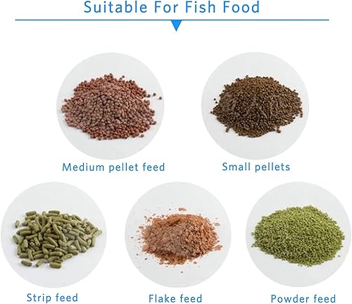 Miniatura 6 de Comedero automático para peces de acuario, dispensador eléctrico programable de alimentos para peces con temporizador, temporizador de alimentos