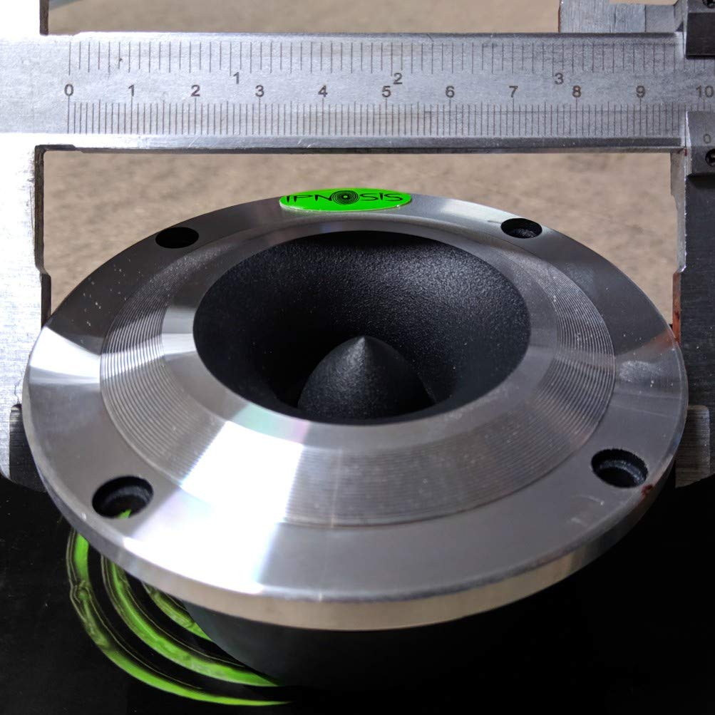 Ipnosis 2 TWEETER IPT1001 100 watt rms e 200 watt max da 10,00 cm di diametro 4" sensibilità 101 db profondità 4,00 cm uso spl, a coppia