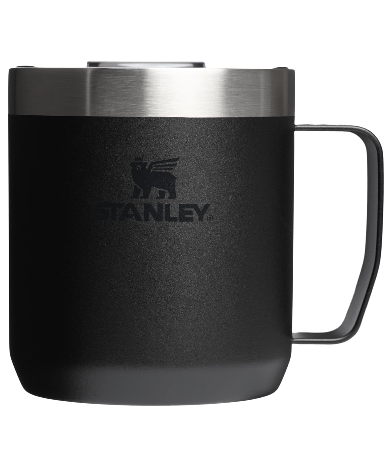 Photo 1 of STANLEY Everyday Camp Mug 24oz | Drink Through Lid | Cup for Coffee, Tea and Drinks | Insulated Stainless Steel Coffee Mug | BPA-Free | Black 2.0