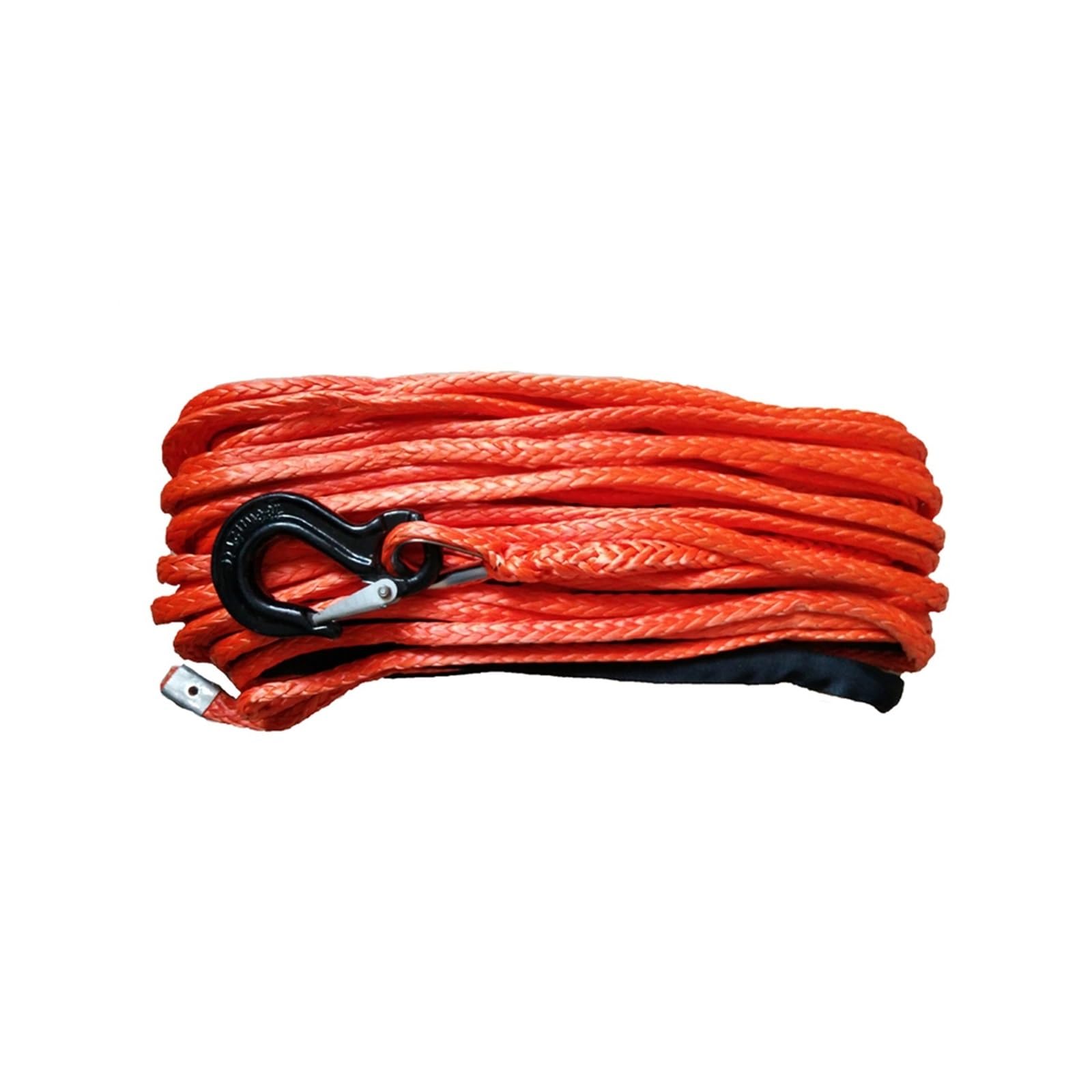 Mthckxjbsuz Oranje Winch Rope, 14Mm X 40M Uhmwpe Rope Synthetic Winch Line, Cable For 4X4/Atv/Utv/Suv/Offroad Recovery(Oranje)