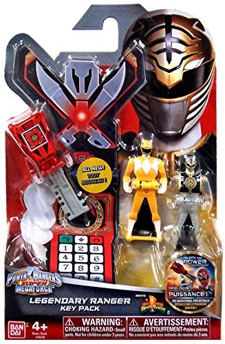 Power Rangers Super Megaforce Legendary Ranger Key Pack Roleplay Toy [Mighty Morphin]