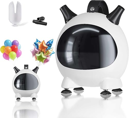 Bomba de globos eléctrica, inflador de globos portátil, bomba de aire con boquilla doble, máquina sopladora de globos eléctricos pequeños de 110 V