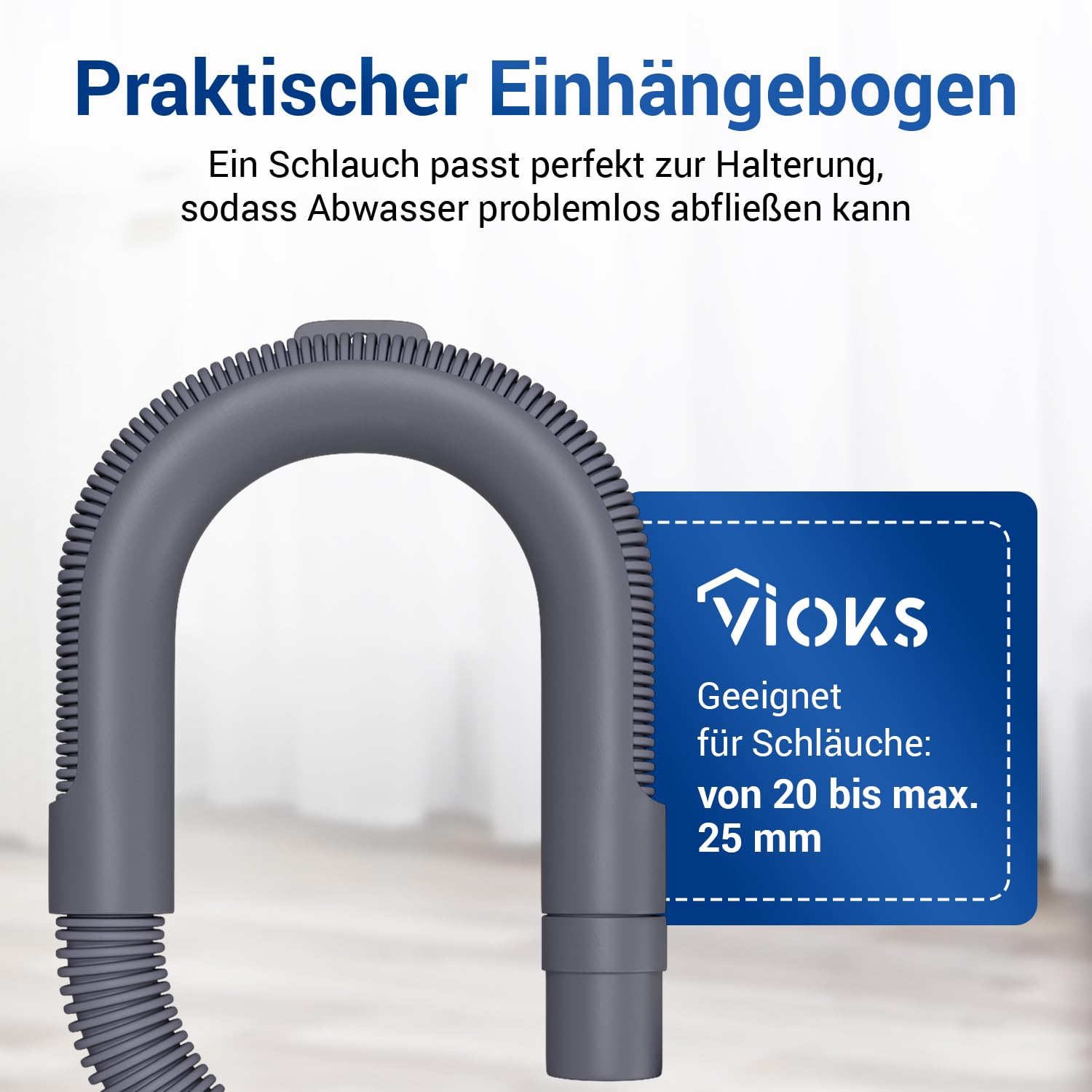 Europart Arco Universale Per Tubo Di Scarico: L'accessorio Che Salva Lo Scarico Di Lavatrice, Lavastoviglie E Asciugatrice!