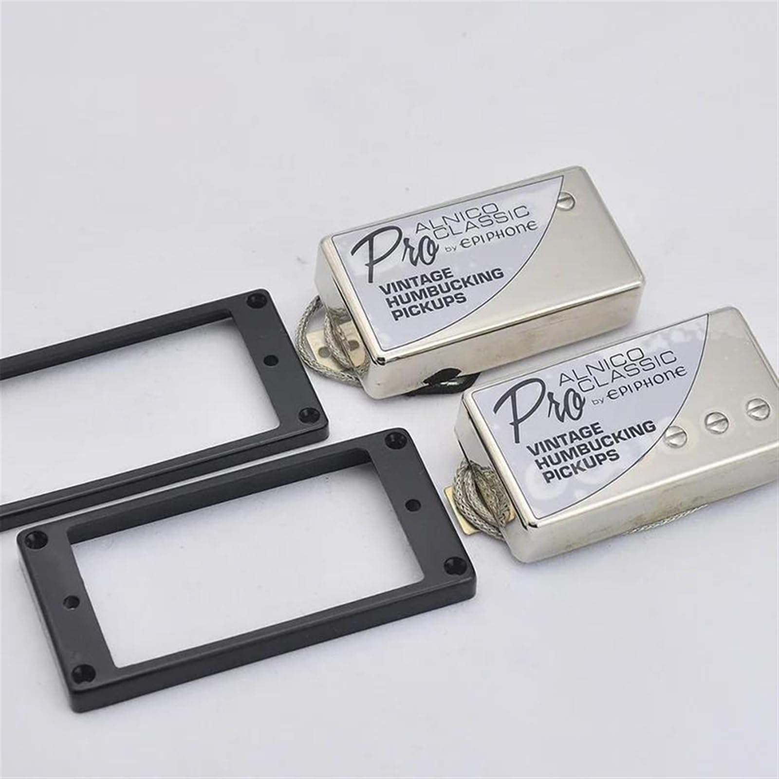 E-Gitarre Alnico Humbucker Pickup Nickel/Gold Abdeckung Für LP SG Gitarre(Pickup 2)