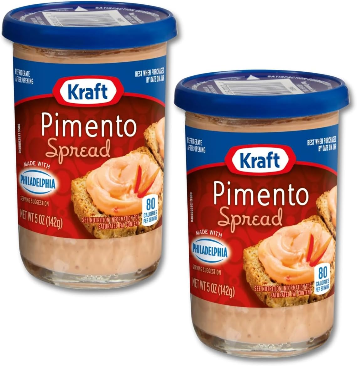 Kraft Pimento Cheese Spread 5 Oz (Pack of 2)