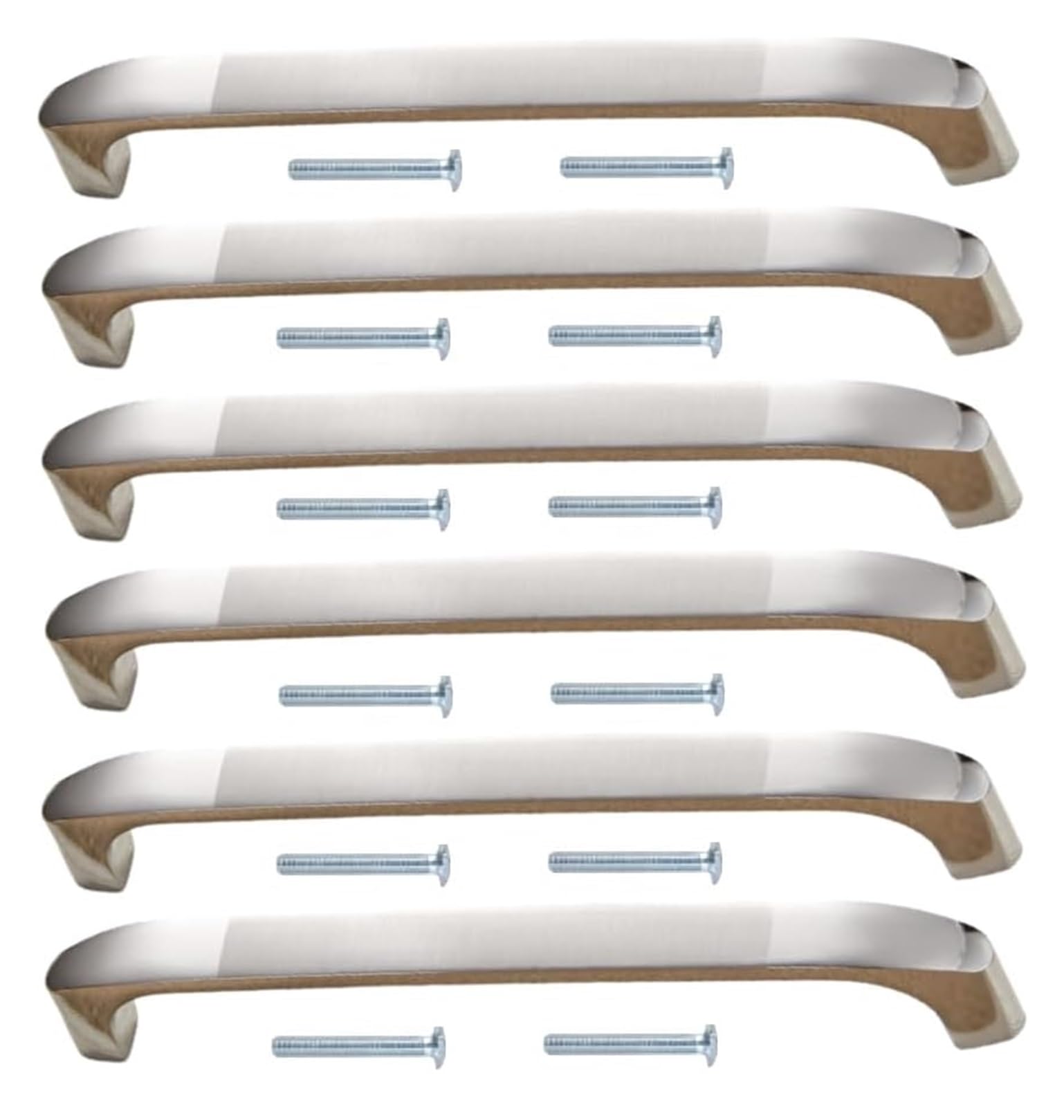 NLQCSXWEP Zinc Alloy Cabinet Bow Handle, Zinc Alloy Cabinet Handles 6 Pack Multicolor 128mm 96mm(128mm White)