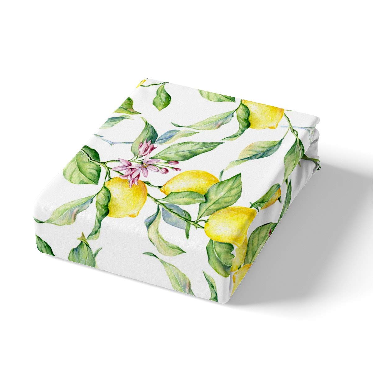 Horienteeon Set di biancheria da letto per bambini con motivo di frutta estiva, set di biancheria