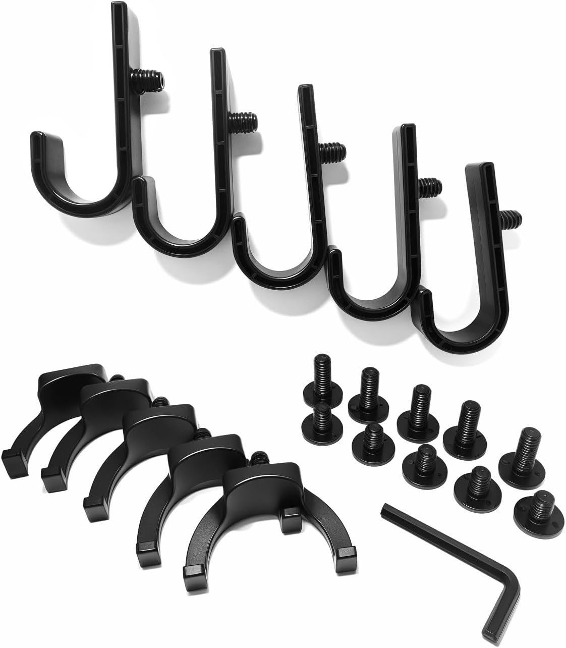 21 Pcs Storage Tool Hooks,Shed Accessories,Compatible with Suncast/Craftsman Hook Storage Sheds,Storage Sheds Replacement Screws,Brackets and Hooks. (Package)