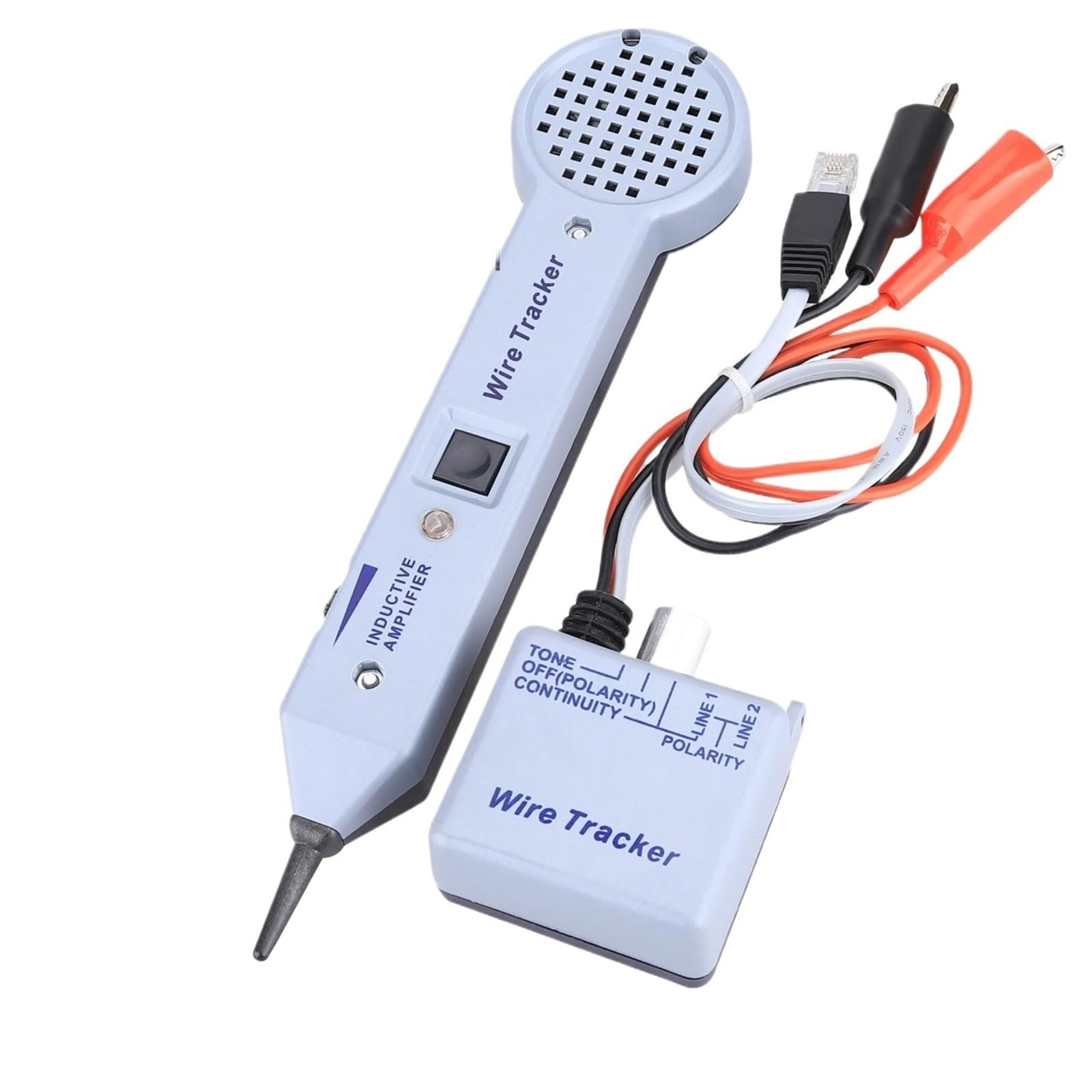 Netzwerkkabeltester, Netzwerkkabeltester, 200EP, Leitungsdetektor, Tongenerator, Einstellbare Lautstärke, Induktiv,für Netzwerkkabel