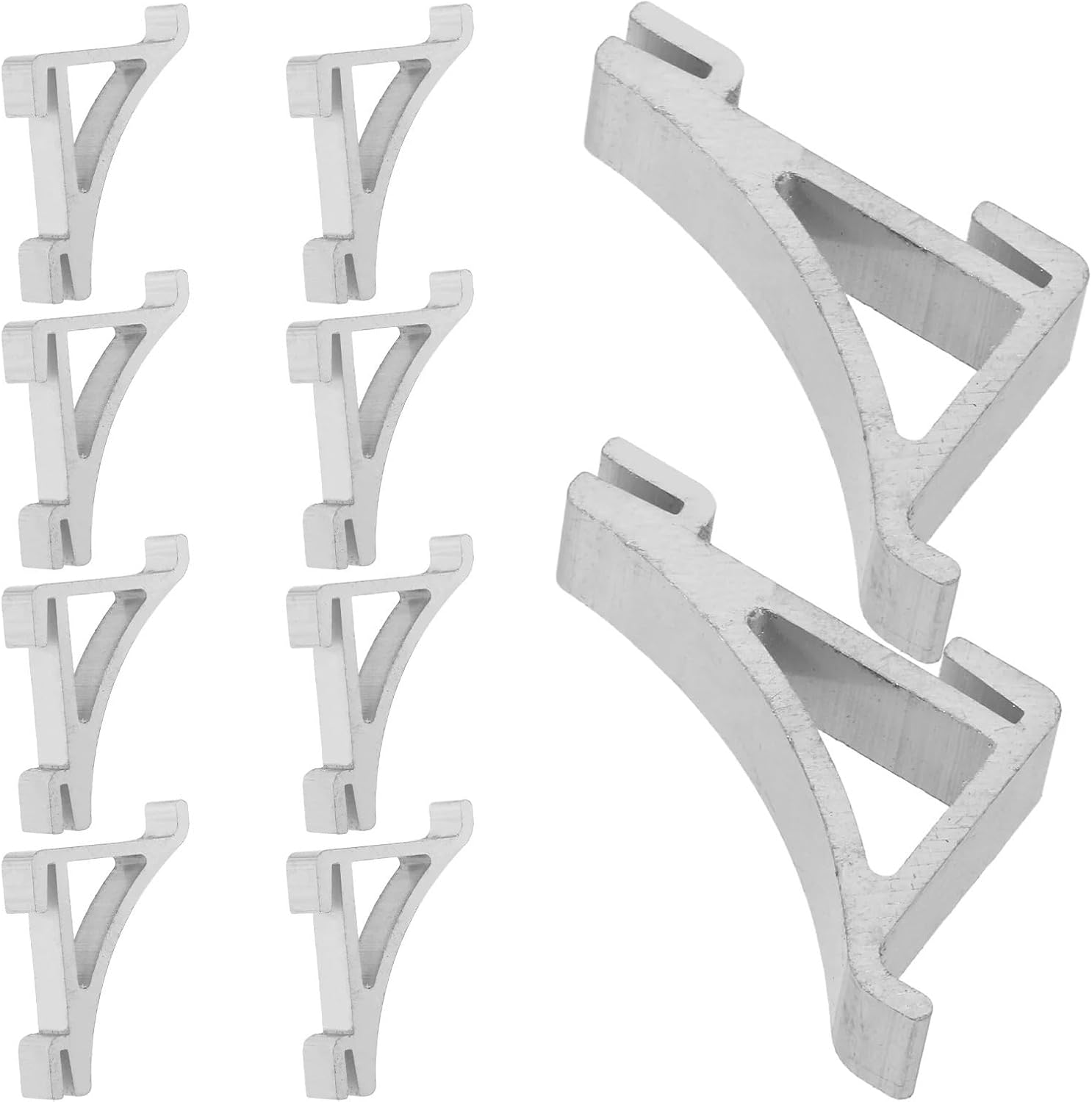 Freezer Shelf Clips 20Pcs Bracket Freezer Support Refrigerator Divider Clip for Fridge Parts