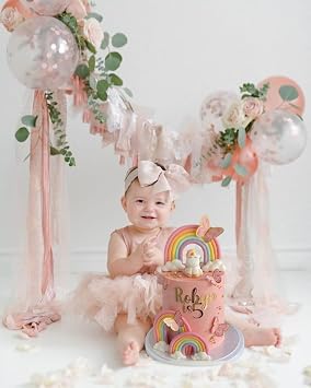 SugArt Unicorn Edible Cake Toppers | Handmade Animal Cake Decorations for Birthdays, Easter Decorations or Baby Showers | Perfect on Fondant, Butter Cream, Icing Sugar Cakes | Contains Food Colors