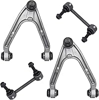 Vista 116 de Detroit Axle - Kit de brazos de control delanteros de 4 piezas para Ford Mustang Base GT 05-10 2005 2006 2007 2008 2009 2010, 2 brazos de control