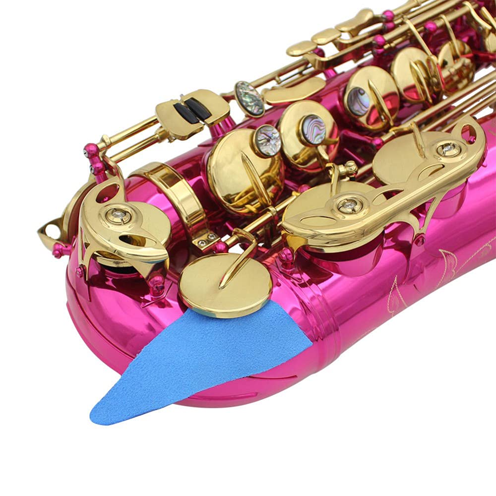 Kit Pulizia Sassofono 10-in-1 Alnicov - Pennello Bocchino, Grasso Sughero, Poggiapolsi E Accessori Per Manutenzione Sax E Clarinetto - Foto 6