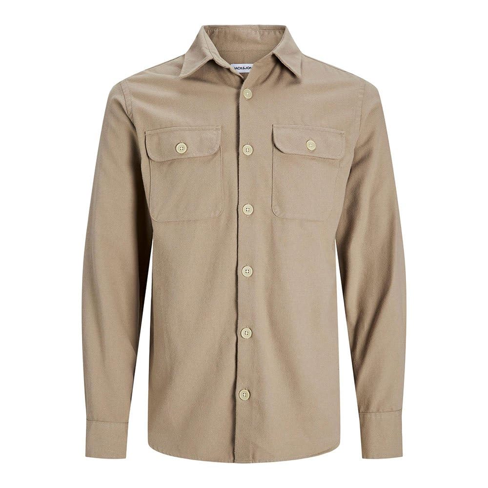 Jack & Jones Herren Jjdarren Flannel Overshirt Ls Freizeithemd (1er Pack)