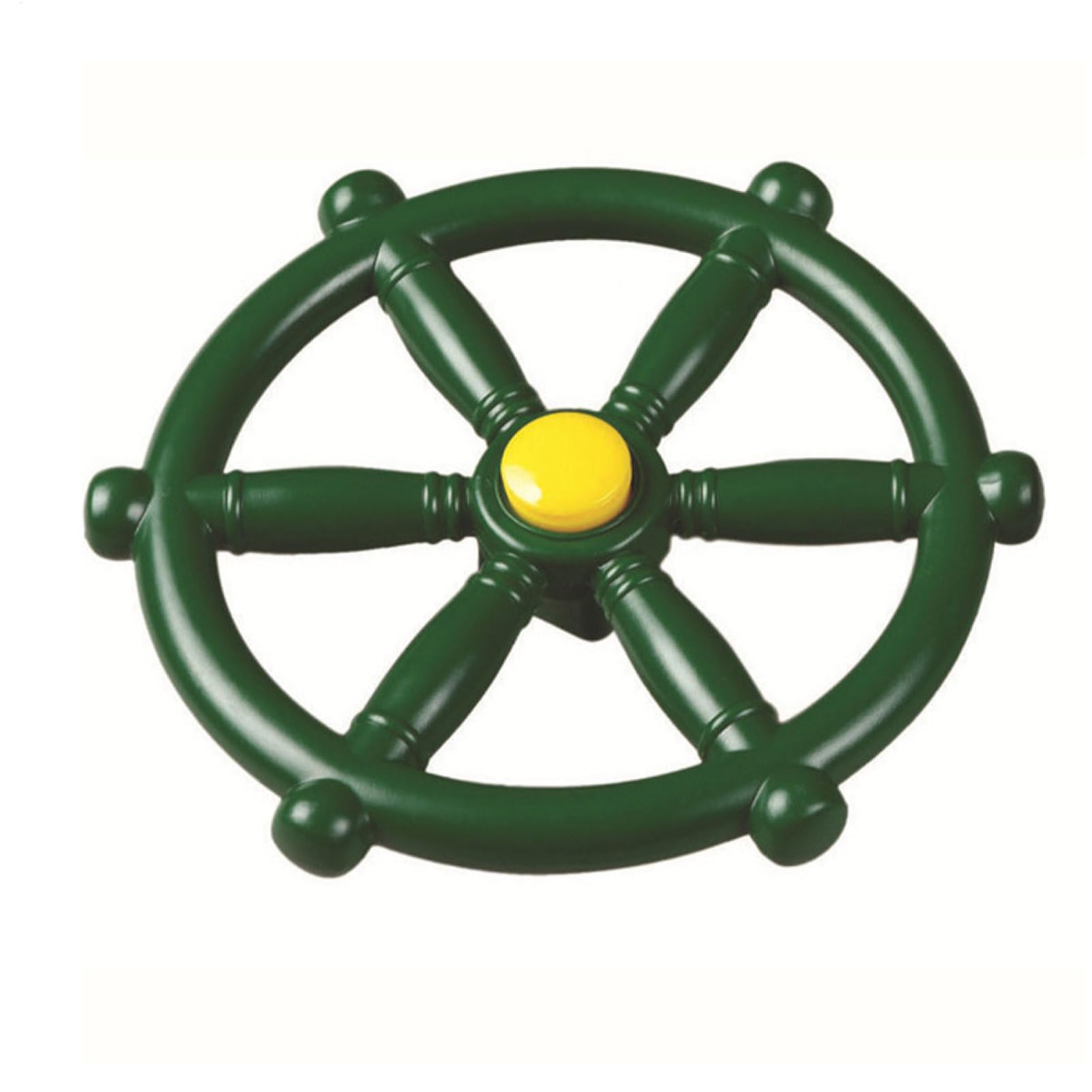 Pirate Ship Steering Wheel Toy, 11.81in Ship Pirate Steering Wheel Jungle GymSteering Wheels Kingdom Playground Accessories For Kids Outdoor Playhouse,Treehouse,Backyard Playset Or Swingset