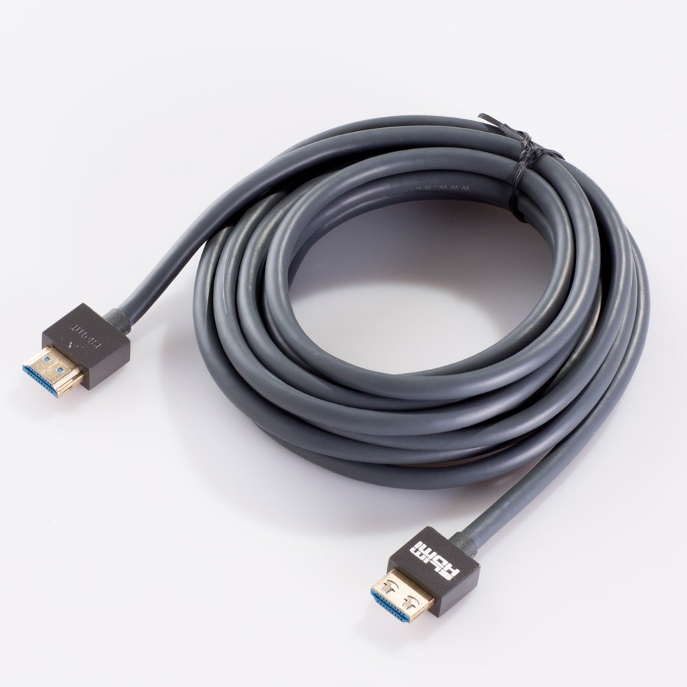 0.5m (50cm) Male Mini (Type C) to Male (Type A) Cable, The World's Slimmest HDMI Lead? (Gold Plated, 1080p, 3D, High Speed, ARC) — view 47
