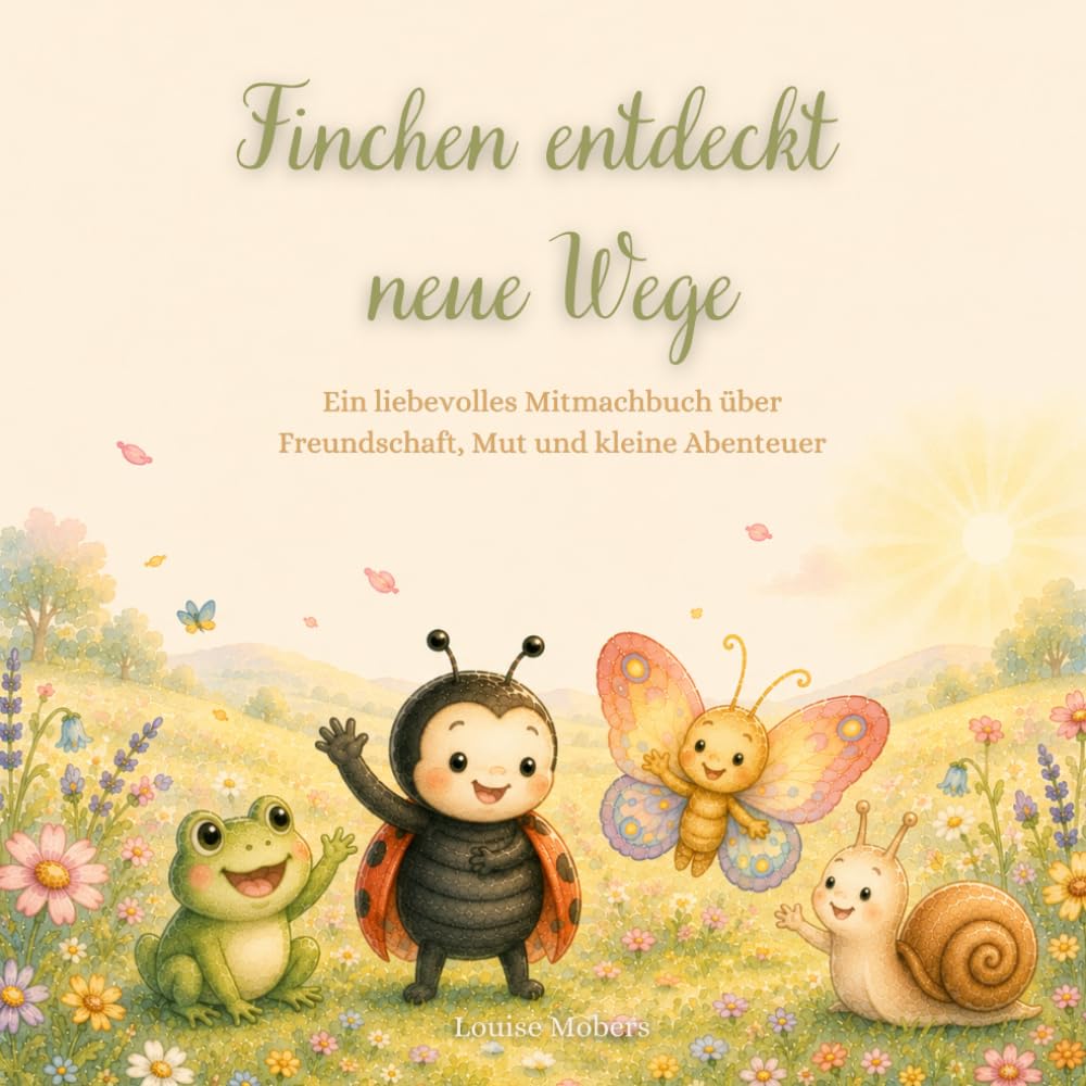 Finchen entdeckt neue Wege: Eine zauberhafte Mitmachgeschichte für Kinder von 3 bis 6 Jahren
