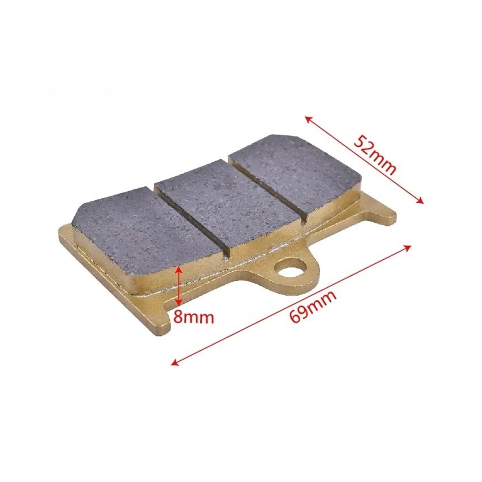 Juego Pastillas Moto para Yamaha YZF-R1 2004-2006 YZF-R6 04-12 YZF R1 R6 YZF600 YZF1000 Frenos De Motocicleta Juego Pastillas Freno Delanteras Y Traseras Cerámica para
