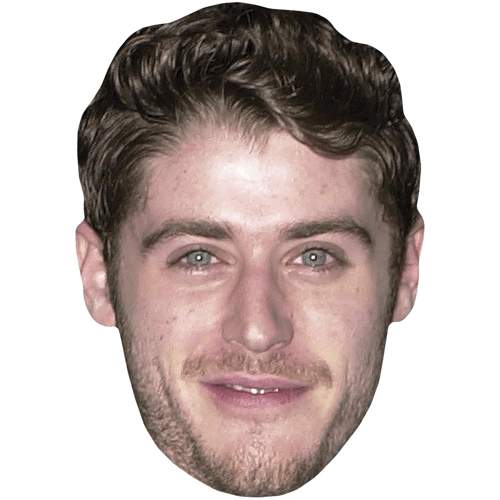 Jon Abrahams (Young) Celebrity Mask, Flat Card Face, Fancy Dress Mask