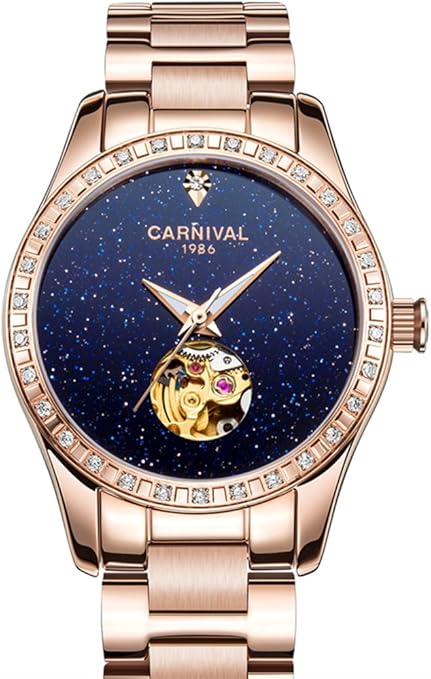 クォーツ式 ローズゴールドダイヤル carnival 腕時計 compass1655325664.jpg?fitin=