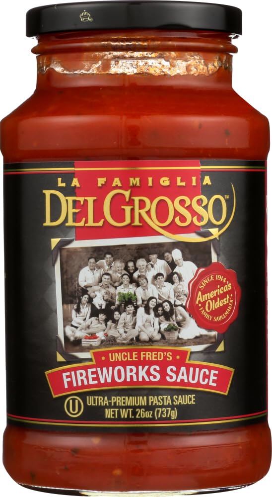 La Famiglia Delgrosso Sauce Pasta Fireworks