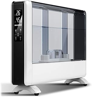 Air Humidifier with Universal Wheel, Double Atomization Humidity Adjustment Range 40-90% RH, 1-12H Timing, 16L Water Tank, 60-240㎡ (Size : Humidification) (Humidification)