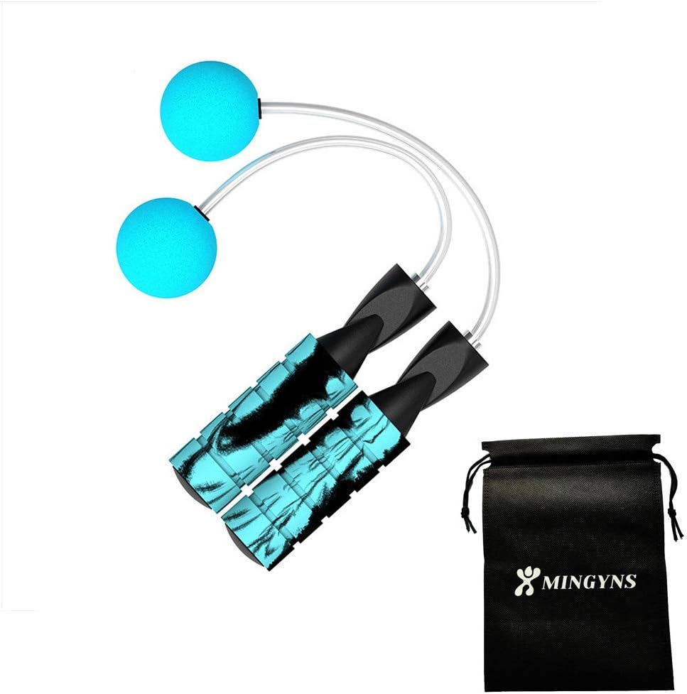Cordless Jump Rope Weighted,Ropeless Skipping Rope Fits All Skill Level ...
