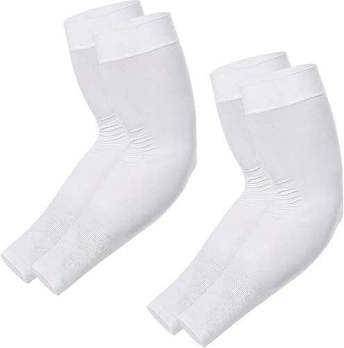 Miniatura 10 de Newbyinn Mangas de brazo de protección solar UV para hombres, mujeres y jóvenes, manga refrescante para cubrir el tatuaje del brazo, cubierta de