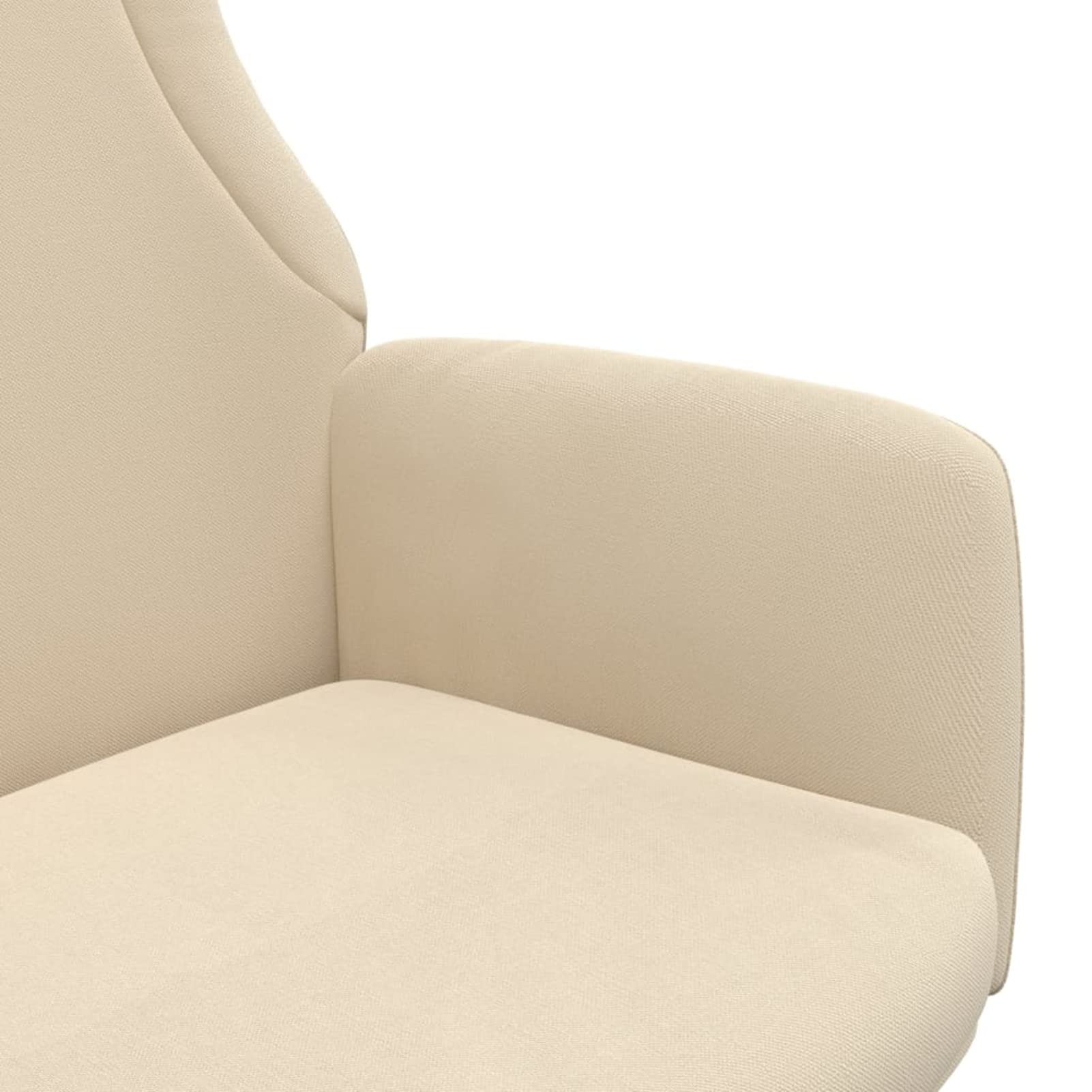 Chusui Fotel relaksacyjny, fotel, fotel z uchem, fotel do karmienia, fotele dla seniorów, fotele kinowe, fotel jednoosobowy, fotel wypoczynkowy, kremowa tkanina