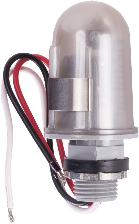 Clear Polycarbonate Dusk-to-Dawn Photocontrol for Outdoor Lighting